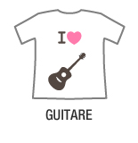 I love guitare